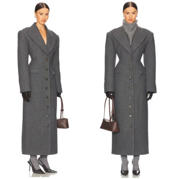 HELSA ITALIAN WOOL BLEND TOPCOAT SIZE SMALL NWT - Picture 2 of 5